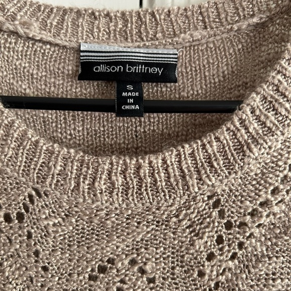 Women’s Allison Brittney Cold Shoulder Sweater - Picture 2 of 4